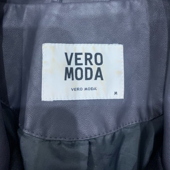 Vero Moda Faux Leather Moro Jacket - Picture 3 of 8